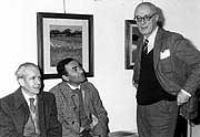 Carlo Mattioli con D. Prandi e A. Manfredi